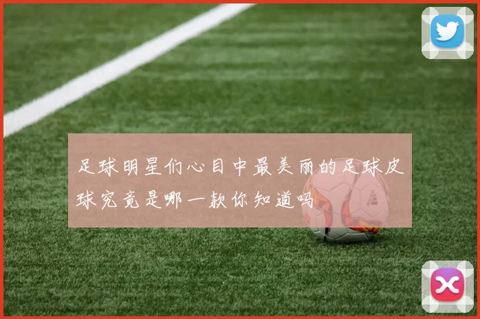 足球明星们心目中最美丽的足球皮球究竟是哪一款你知道吗